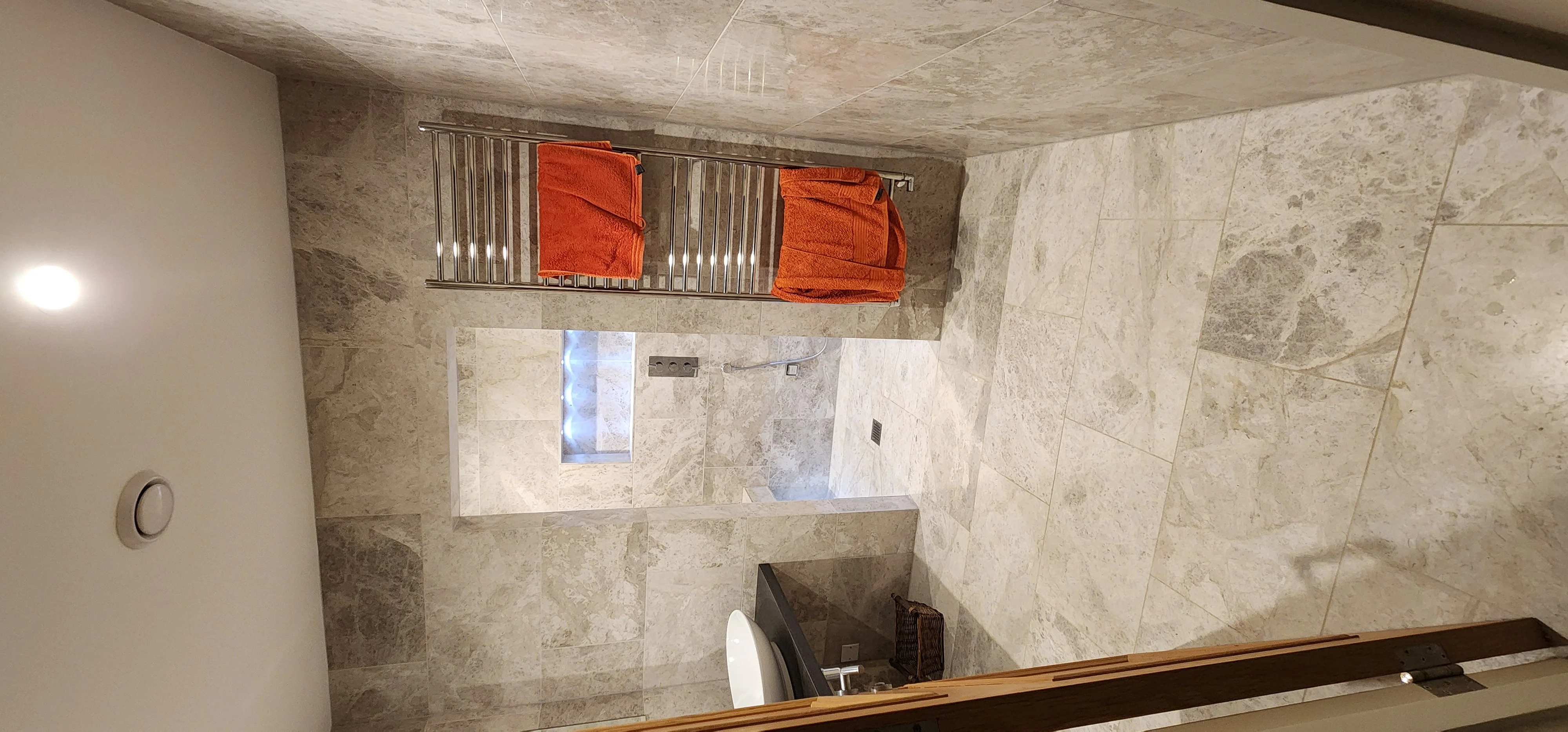 Bathroom area reviewed during shower waste leak detection in Bramley