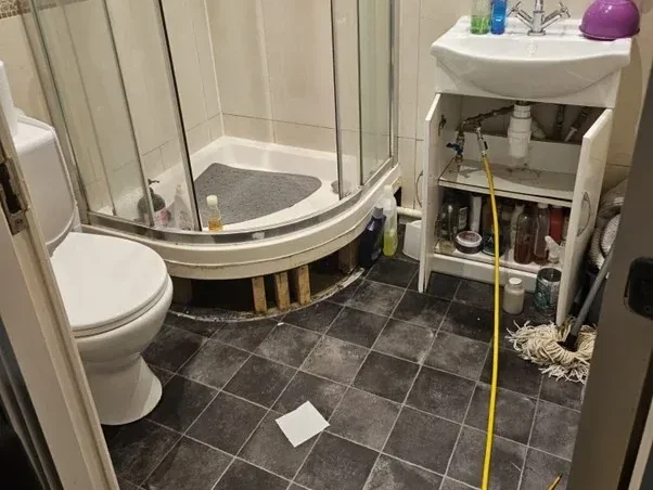 Shower leak investigation in Fareham project image 1