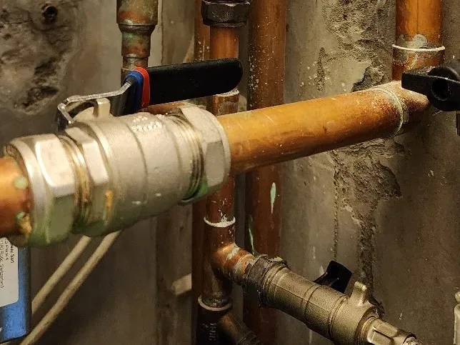Central heating leak detection in Camberley project image 10